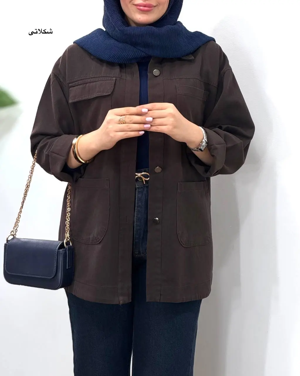 مانتو کتان کاغذی آیسو دورا